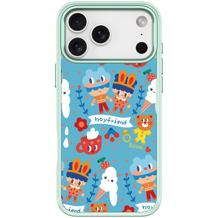 Custodia magnetica per telefono con motivo gelato, For iPhone 17 Pro Max, For iPhone 17 Pro, For iPhone 17, For iPhone Air