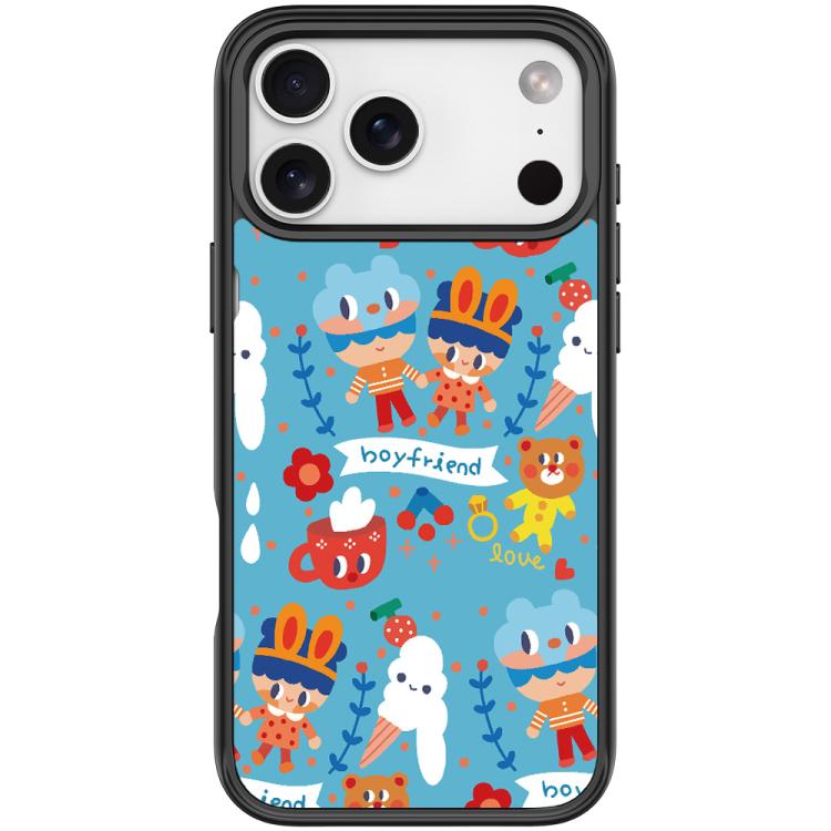 Custodia magnetica per telefono con motivo gelato, For iPhone 17 Pro Max, For iPhone 17 Pro, For iPhone 17, For iPhone Air