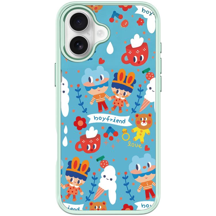 Custodia magnetica per telefono con motivo gelato, For iPhone 17 Pro Max, For iPhone 17 Pro, For iPhone 17, For iPhone Air