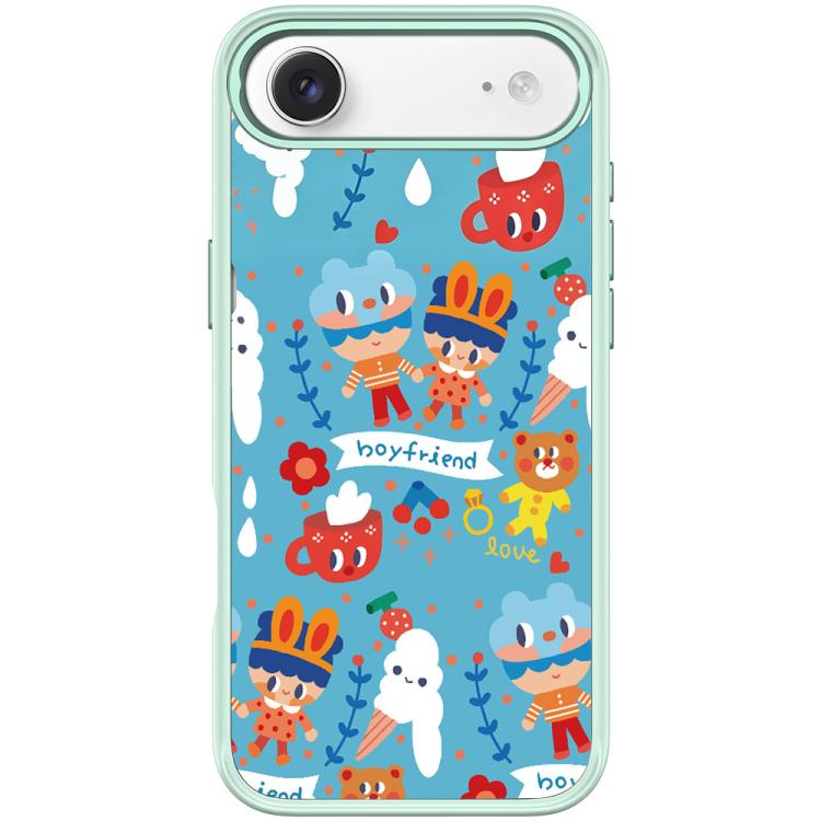 Custodia magnetica per telefono con motivo gelato, For iPhone 17 Pro Max, For iPhone 17 Pro, For iPhone 17, For iPhone Air