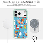 Custodia magnetica per telefono con motivo gelato, For iPhone 17 Pro Max, For iPhone 17 Pro, For iPhone 17, For iPhone Air