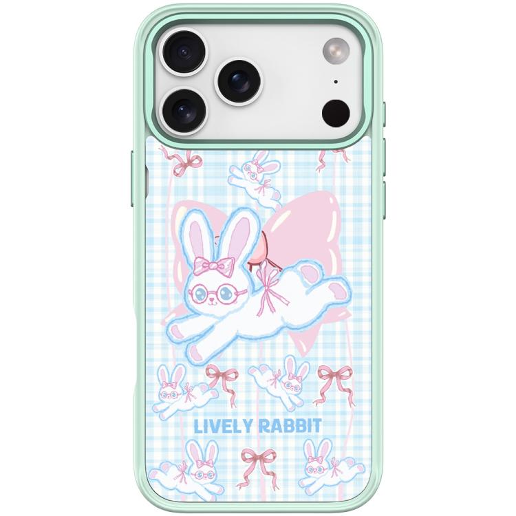 Custodia magnetica per telefono con motivo a coniglio arcobaleno., For iPhone 17 Pro Max, For iPhone 17 Pro, For iPhone 17, For iPhone Air