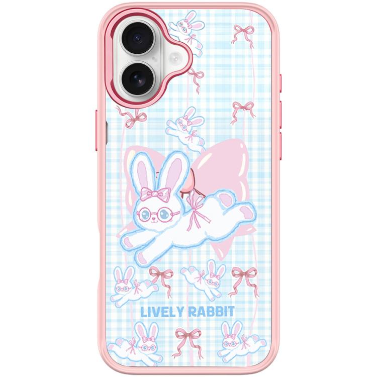 Custodia magnetica per telefono con motivo a coniglio arcobaleno., For iPhone 17 Pro Max, For iPhone 17 Pro, For iPhone 17, For iPhone Air
