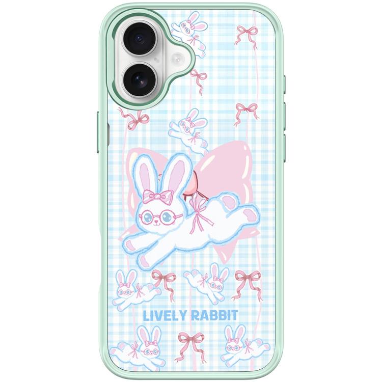 Custodia magnetica per telefono con motivo a coniglio arcobaleno., For iPhone 17 Pro Max, For iPhone 17 Pro, For iPhone 17, For iPhone Air