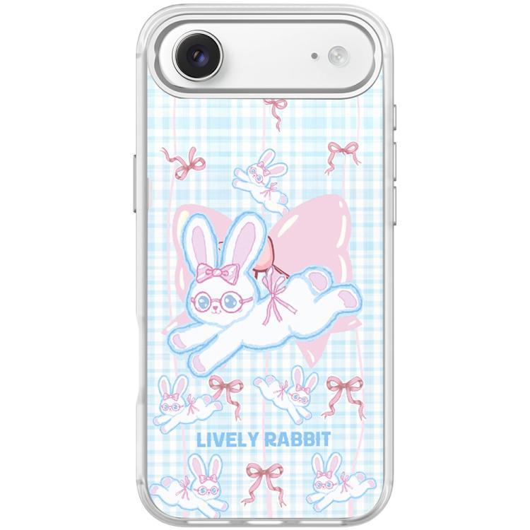 Custodia magnetica per telefono con motivo a coniglio arcobaleno., For iPhone 17 Pro Max, For iPhone 17 Pro, For iPhone 17, For iPhone Air