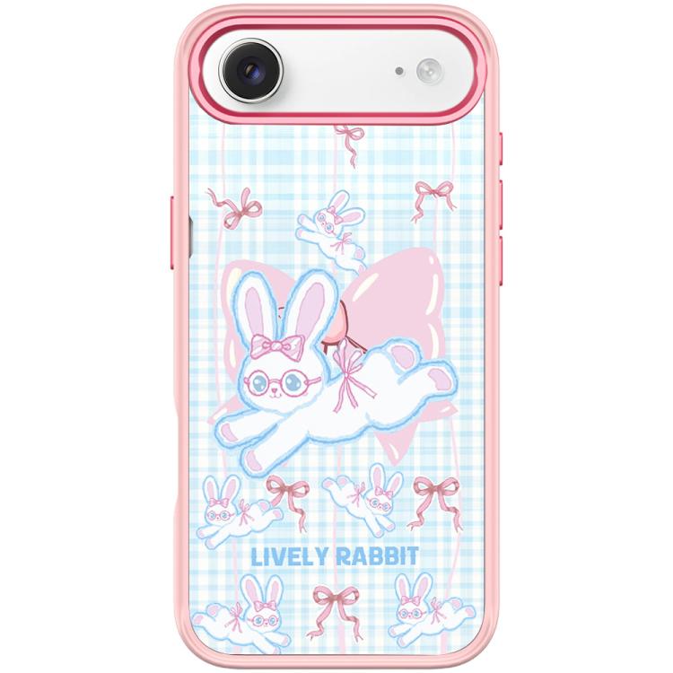 Custodia magnetica per telefono con motivo a coniglio arcobaleno., For iPhone 17 Pro Max, For iPhone 17 Pro, For iPhone 17, For iPhone Air