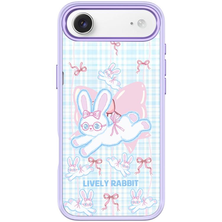 Custodia magnetica per telefono con motivo a coniglio arcobaleno., For iPhone 17 Pro Max, For iPhone 17 Pro, For iPhone 17, For iPhone Air