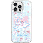 Custodia magnetica per telefono con motivo a coniglio arcobaleno., For iPhone 16 Pro Max, For iPhone 16 Pro, For iPhone 15 Pro Max, For iPhone 15 Pro