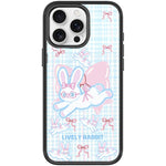 Custodia magnetica per telefono con motivo a coniglio arcobaleno., For iPhone 16 Pro Max, For iPhone 16 Pro, For iPhone 15 Pro Max, For iPhone 15 Pro