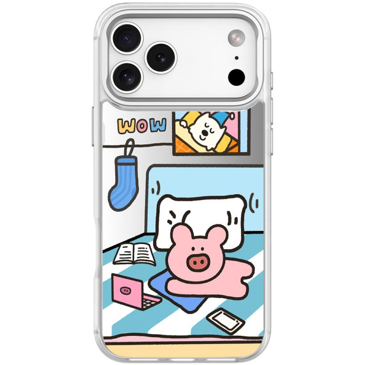 Adorabile custodia magnetica per telefono con motivo a maialino., For iPhone 17 Pro Max, For iPhone 17 Pro, For iPhone 17, For iPhone Air