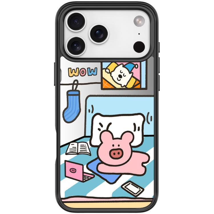 Adorabile custodia magnetica per telefono con motivo a maialino., For iPhone 17 Pro Max, For iPhone 17 Pro, For iPhone 17, For iPhone Air