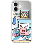 Adorabile custodia magnetica per telefono con motivo a maialino., For iPhone 17 Pro Max, For iPhone 17 Pro, For iPhone 17, For iPhone Air