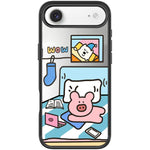 Adorabile custodia magnetica per telefono con motivo a maialino., For iPhone 17 Pro Max, For iPhone 17 Pro, For iPhone 17, For iPhone Air