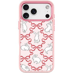 Custodia magnetica per telefono con motivo a farfalla e coniglio bianco., For iPhone 17 Pro Max, For iPhone 17 Pro, For iPhone 17, For iPhone Air