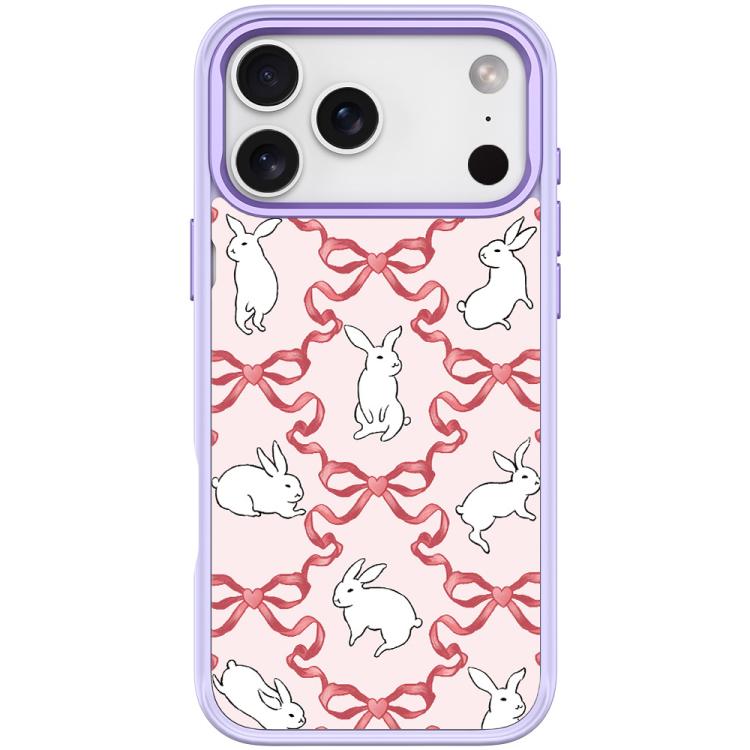 Custodia magnetica per telefono con motivo a farfalla e coniglio bianco., For iPhone 17 Pro Max, For iPhone 17 Pro, For iPhone 17, For iPhone Air