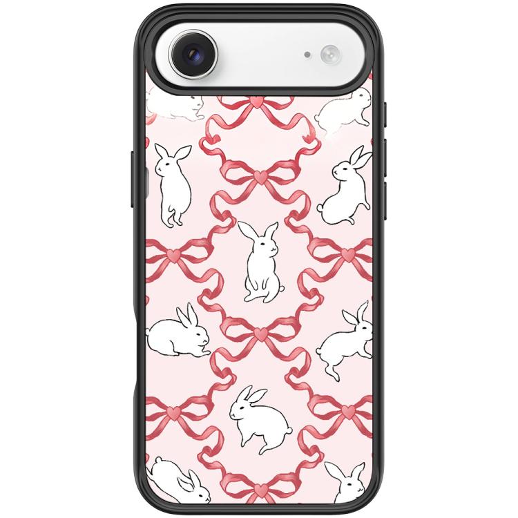 Custodia magnetica per telefono con motivo a farfalla e coniglio bianco., For iPhone 17 Pro Max, For iPhone 17 Pro, For iPhone 17, For iPhone Air