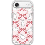 Custodia magnetica per telefono con motivo a farfalla e coniglio bianco., For iPhone 17 Pro Max, For iPhone 17 Pro, For iPhone 17, For iPhone Air
