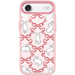 Custodia magnetica per telefono con motivo a farfalla e coniglio bianco., For iPhone 17 Pro Max, For iPhone 17 Pro, For iPhone 17, For iPhone Air