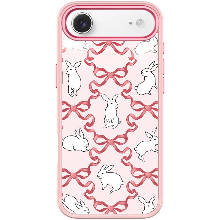 Custodia magnetica per telefono con motivo a farfalla e coniglio bianco., For iPhone 17 Pro Max, For iPhone 17 Pro, For iPhone 17, For iPhone Air