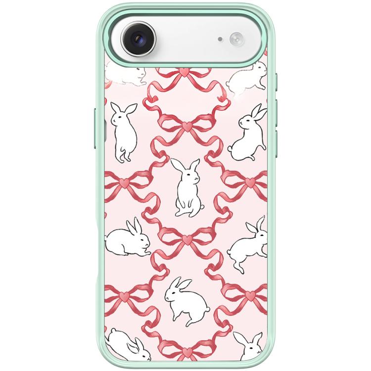 Custodia magnetica per telefono con motivo a farfalla e coniglio bianco., For iPhone 17 Pro Max, For iPhone 17 Pro, For iPhone 17, For iPhone Air