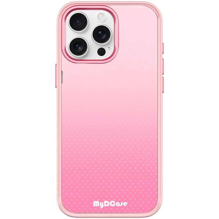 Custodia magnetica per telefono con motivo a pois rosso rosato, For iPhone 16 Pro Max, For iPhone 16 Pro, For iPhone 15 Pro Max, For iPhone 15 Pro