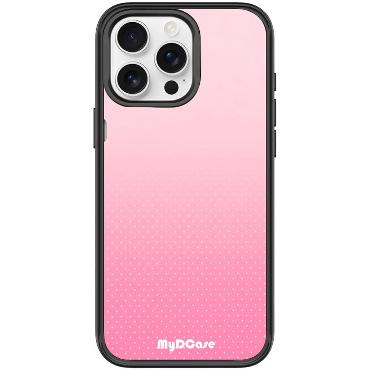 Custodia magnetica per telefono con motivo a pois rosso rosato, For iPhone 16 Pro Max, For iPhone 16 Pro, For iPhone 15 Pro Max, For iPhone 15 Pro