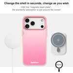 Custodia magnetica per telefono con motivo a pois rosso rosato, For iPhone 17 Pro Max, For iPhone 17 Pro, For iPhone 17, For iPhone Air