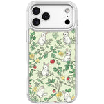 Custodia magnetica per telefono con motivo a coniglio e rami, For iPhone 17 Pro Max, For iPhone 17 Pro, For iPhone 17, For iPhone Air