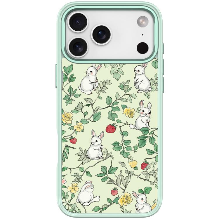 Custodia magnetica per telefono con motivo a coniglio e rami, For iPhone 17 Pro Max, For iPhone 17 Pro, For iPhone 17, For iPhone Air
