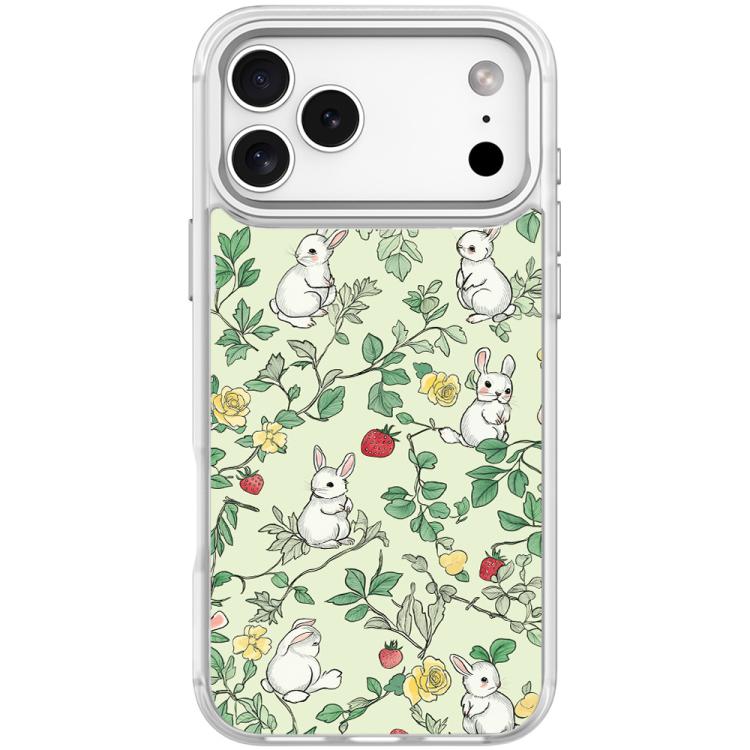 Custodia magnetica per telefono con motivo a coniglio e rami, For iPhone 17 Pro Max, For iPhone 17 Pro, For iPhone 17, For iPhone Air