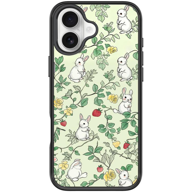 Custodia magnetica per telefono con motivo a coniglio e rami, For iPhone 17 Pro Max, For iPhone 17 Pro, For iPhone 17, For iPhone Air