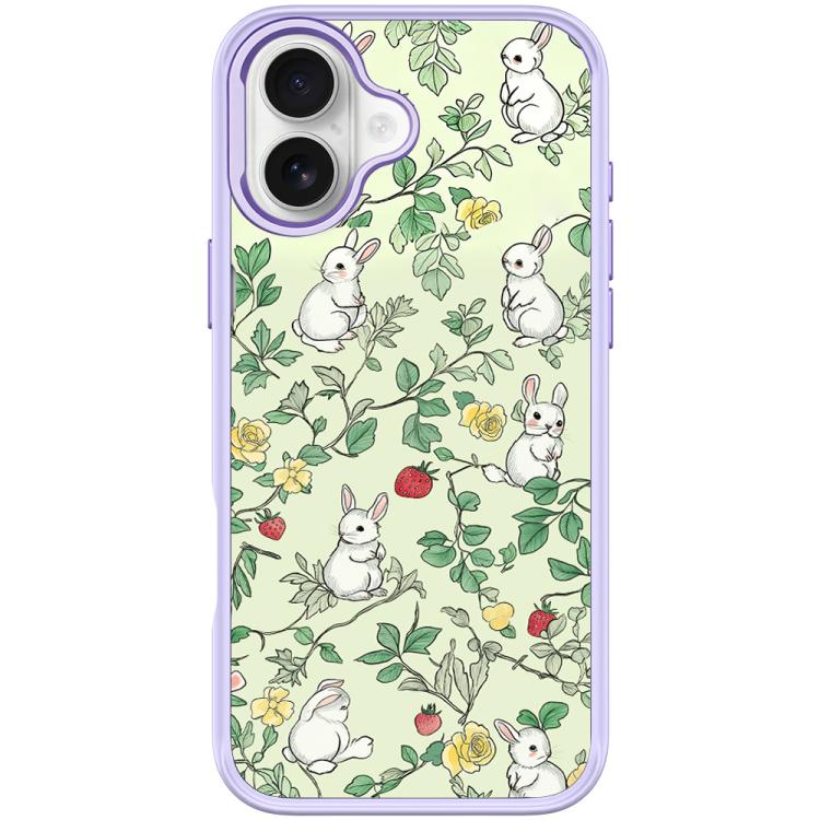 Custodia magnetica per telefono con motivo a coniglio e rami, For iPhone 17 Pro Max, For iPhone 17 Pro, For iPhone 17, For iPhone Air