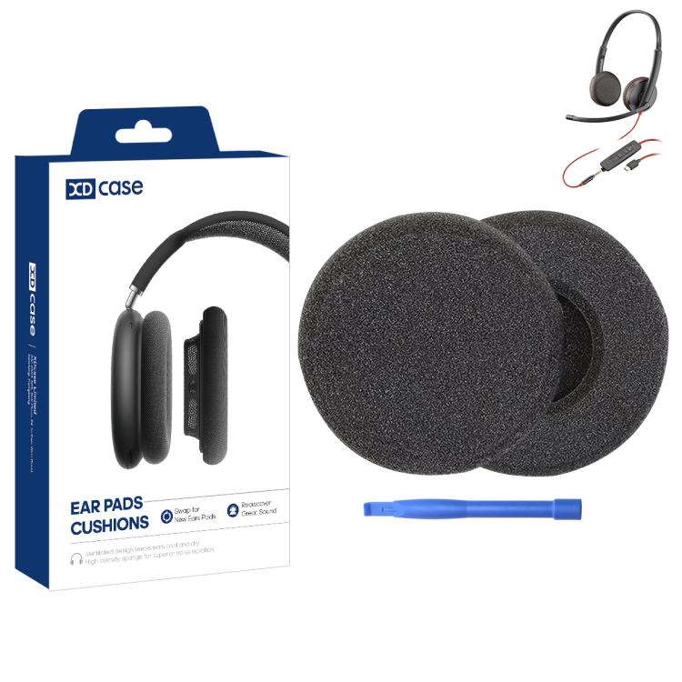 XDcase 1 paio di cuscinetti auricolari di ricambio con strumento di estrazione, For Plantronics C3220 / C3225 / C3210
