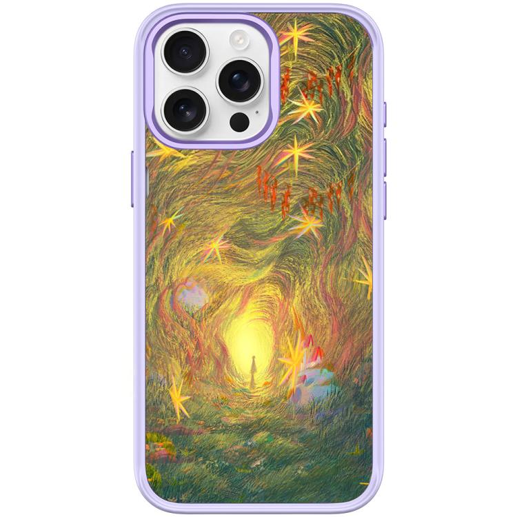 Custodia magnetica per telefono con motivo "Ingresso dei sogni", For iPhone 16 Pro Max, For iPhone 16 Pro, For iPhone 15 Pro Max, For iPhone 15 Pro
