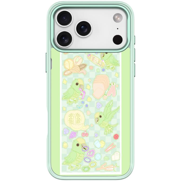 Custodia magnetica per telefono con motivo pappagallo verde, For iPhone 17 Pro Max, For iPhone 17 Pro, For iPhone 17, For iPhone Air