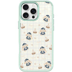 Adorabile custodia magnetica per telefono con motivo cucciolo di berretto., For iPhone 16 Pro Max, For iPhone 16 Pro, For iPhone 15 Pro Max, For iPhone 15 Pro
