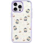 Adorabile custodia magnetica per telefono con motivo cucciolo di berretto., For iPhone 16 Pro Max, For iPhone 16 Pro, For iPhone 15 Pro Max, For iPhone 15 Pro