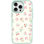 Custodia magnetica per telefono con motivo torta di ciliegie, For iPhone 16 Pro Max, For iPhone 16 Pro, For iPhone 15 Pro Max, For iPhone 15 Pro