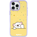 Custodia magnetica per telefono con motivo orsetto che saluta, For iPhone 16 Pro Max, For iPhone 16 Pro, For iPhone 15 Pro Max, For iPhone 15 Pro