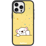 Custodia magnetica per telefono con motivo orsetto che saluta, For iPhone 16 Pro Max, For iPhone 16 Pro, For iPhone 15 Pro Max, For iPhone 15 Pro