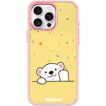 Custodia magnetica per telefono con motivo orsetto che saluta, For iPhone 16 Pro Max, For iPhone 16 Pro, For iPhone 15 Pro Max, For iPhone 15 Pro