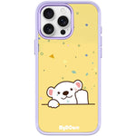 Custodia magnetica per telefono con motivo orsetto che saluta, For iPhone 16 Pro Max, For iPhone 16 Pro, For iPhone 15 Pro Max, For iPhone 15 Pro