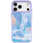 Custodia magnetica per telefono con motivo "Casa Rossa Ghiacciaio", For iPhone 17 Pro Max, For iPhone 17 Pro, For iPhone 17, For iPhone Air