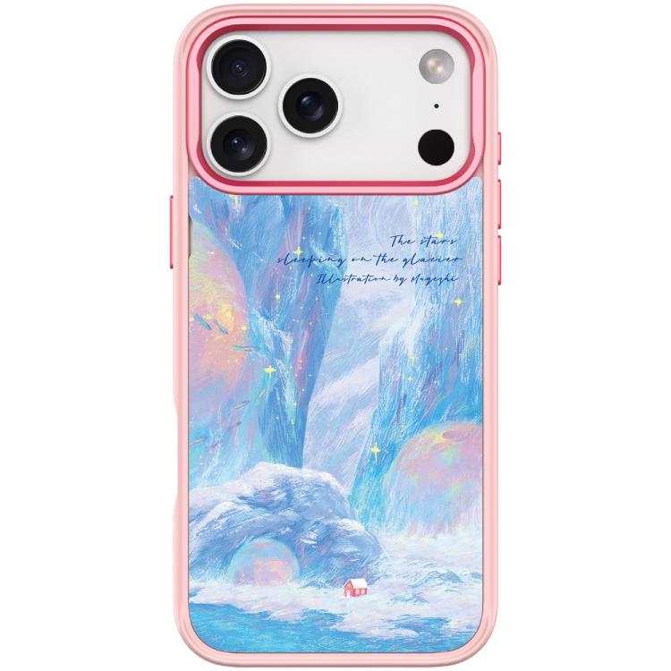 Custodia magnetica per telefono con motivo "Casa Rossa Ghiacciaio", For iPhone 17 Pro Max, For iPhone 17 Pro, For iPhone 17, For iPhone Air