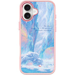 Custodia magnetica per telefono con motivo "Casa Rossa Ghiacciaio", For iPhone 17 Pro Max, For iPhone 17 Pro, For iPhone 17, For iPhone Air