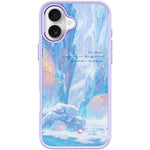 Custodia magnetica per telefono con motivo "Casa Rossa Ghiacciaio", For iPhone 17 Pro Max, For iPhone 17 Pro, For iPhone 17, For iPhone Air