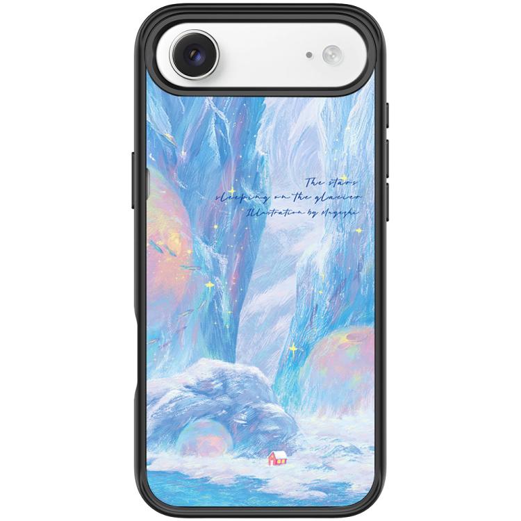 Custodia magnetica per telefono con motivo "Casa Rossa Ghiacciaio", For iPhone 17 Pro Max, For iPhone 17 Pro, For iPhone 17, For iPhone Air