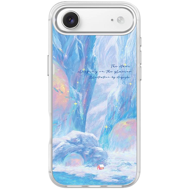 Custodia magnetica per telefono con motivo "Casa Rossa Ghiacciaio", For iPhone 17 Pro Max, For iPhone 17 Pro, For iPhone 17, For iPhone Air
