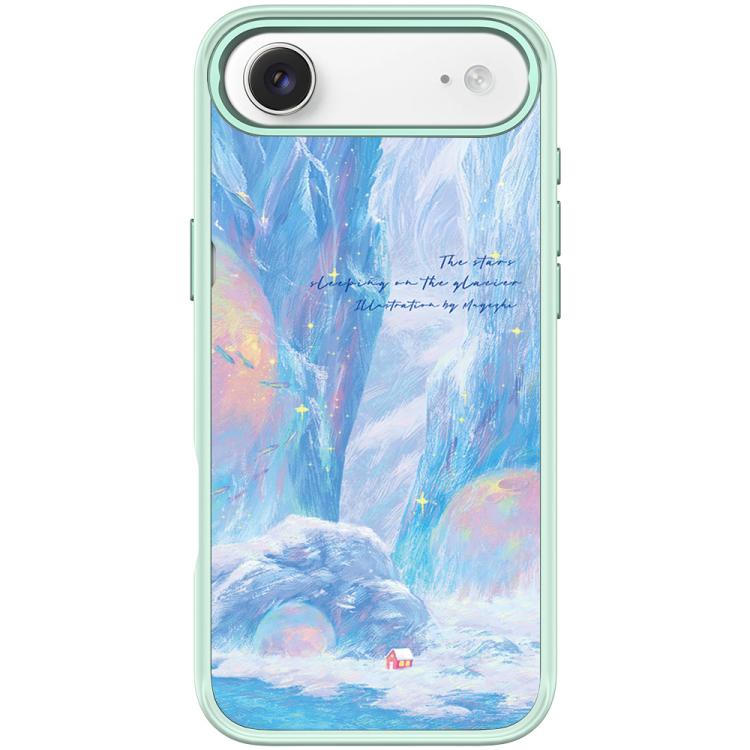 Custodia magnetica per telefono con motivo "Casa Rossa Ghiacciaio", For iPhone 17 Pro Max, For iPhone 17 Pro, For iPhone 17, For iPhone Air