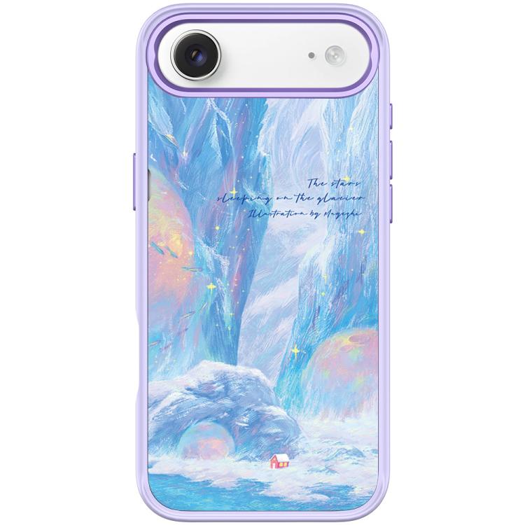 Custodia magnetica per telefono con motivo "Casa Rossa Ghiacciaio", For iPhone 17 Pro Max, For iPhone 17 Pro, For iPhone 17, For iPhone Air